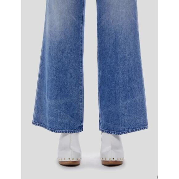 Mother The Tomcat Roller Jeans Womens 26 Blue/Pretty Is As Pretty Does - Picture 3 of 13